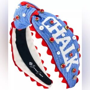 52 Brianna Cannon Women's Kansas Jayhawks Cross Stitch Headband